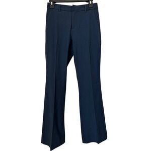 Banana Republic Bootcut Fit Petite Navy Blue Career Dress Pants Trousers Office